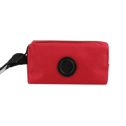 Pet Dog Poop Bag Holder Leash Attachment Adjustable Travel Garbage Bag Dogs Waste Poop Bags Dispenser Pet Cleaning Tools