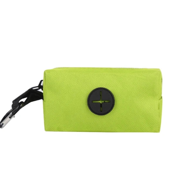 Pet Dog Poop Bag Holder Leash Attachment Adjustable Travel Garbage Bag Dogs Waste Poop Bags Dispenser Pet Cleaning Tools