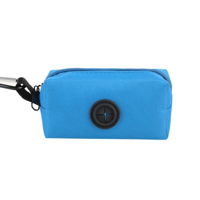 Pet Dog Poop Bag Holder Leash Attachment Adjustable Travel Garbage Bag Dogs Waste Poop Bags Dispenser Pet Cleaning Tools